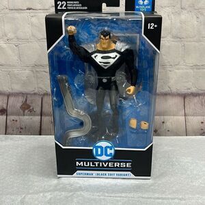 McFarlane -DC Multiverse Superman Black Suit